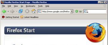 Firefox web browser